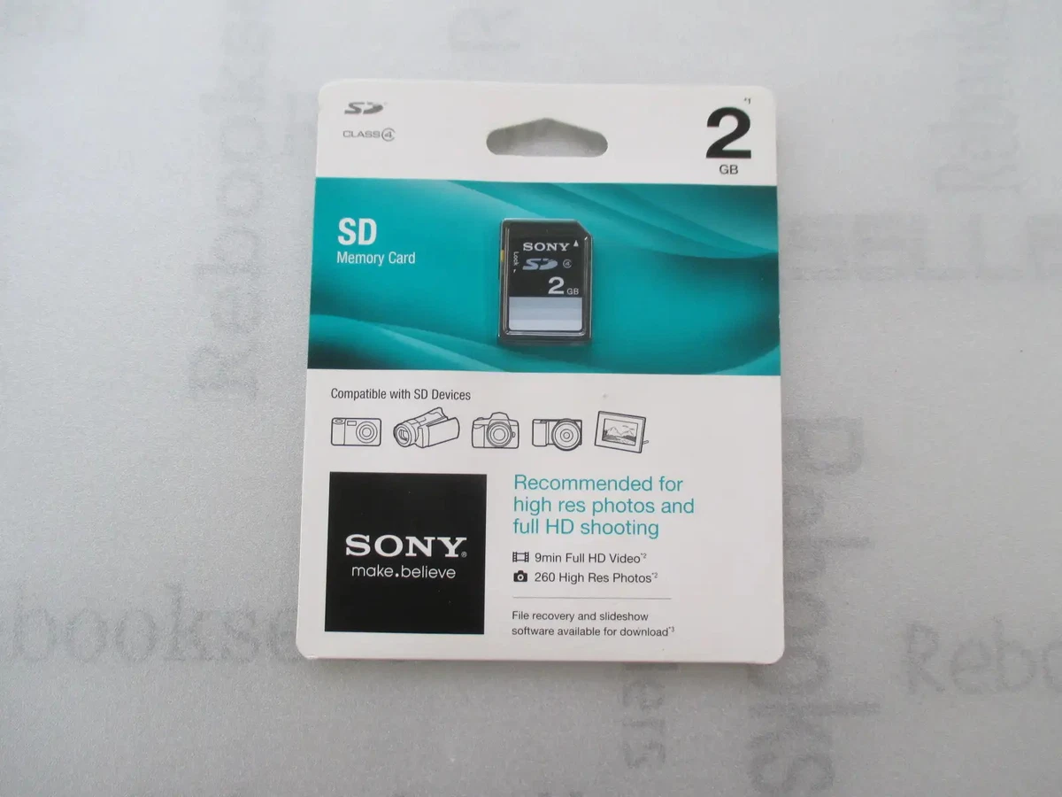 Sony SD 2 GB Camera Memory Cards for sale | eBay