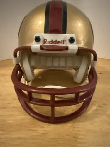 Vintage 1990s Riddell San Francisco 49ers Mini Football Helmet 3 5/8 NFL - Picture 4 of 7