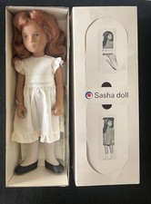 Vintage Sasha Doll 108 Redhead Original White Dress, Tights, Shoes Beautiful