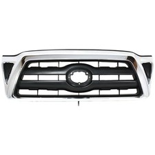 Grille For 2005-2008 Toyota Tacoma Chrome Shell With Black Insert Grille For 2005-2008 Toyota Tacoma Chrome Shell With Black Insert
