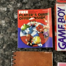 Gameboy Game Pokemon Red Version Complete In Box First Print Sandshrew Nintendo