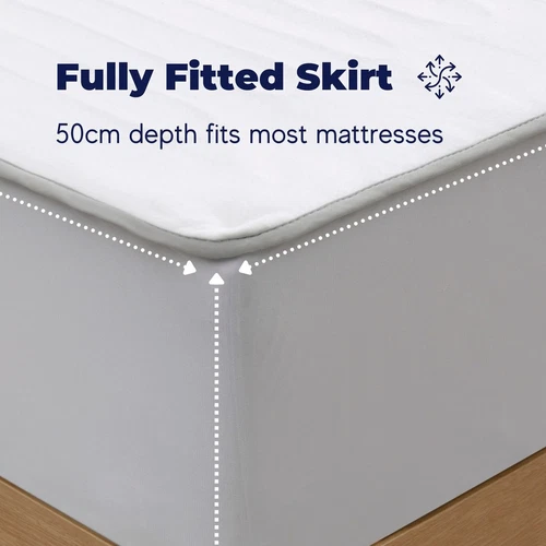 Dreamaker Fully Fitted 3 Heat Washable Electric Blanket Underblanket All Sizes - Picture 8 of 49