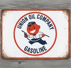 Union Oil Compnay Gasoline 8 x 12 Vintage Novelty Metal Sign Made In USA New!