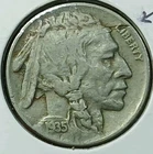 1935-D Buffalo Nickel F/VF Cool Lamination Peel