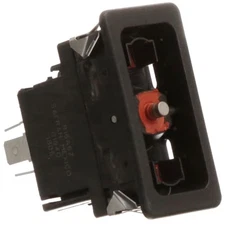 1 pc SAFRAN POWER USA LLC B16A6Z Rocker Switch,DP3T,(ON)-ON-(ON),W/O Actuator,B