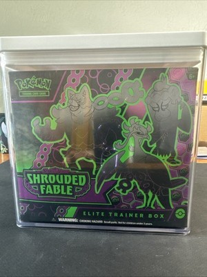 Pokemon TCG Shrouded Fable Elite Trainer Box NEW Sealed. W/protective Case