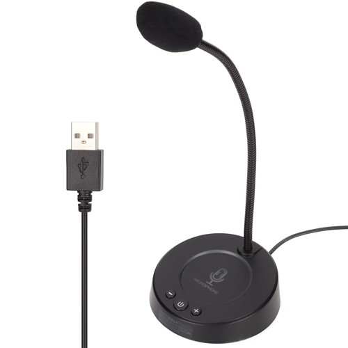 Desktop Mic Noise Reduction 360 Degree Metal Hose Anti Interference Rgb Us ND - Afbeelding 11 van 12