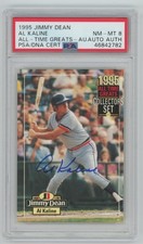 Al Kaline Signed 1995 Jimmy Dean All-Time Greats Auto PSA/DNA certified