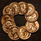 Lot 21: (10) US 90% Silver Quarters ~ $2.50 Face ~ Nice Coins / FREE SHIPPING