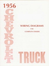 1956 Chevrolet Truck All Models Wiring Diagrams Manual