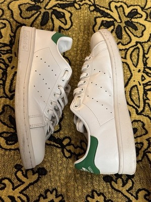 Adidas Stan Smith White Green Mens 6.5