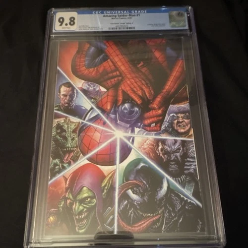 Marvel Comics Amazing Spider-Man #1 CGC 9.8 C2E2 Virgin Variant Mico Suayan