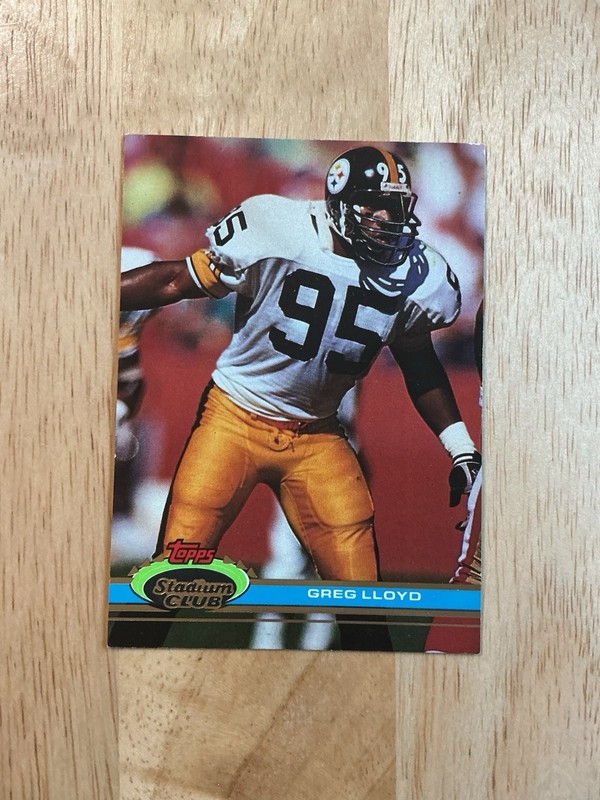 1991 Topps Stadium Club            Greg Lloyd             # 372