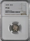 1870-P Three Cent Nickel — photo from another recent sale