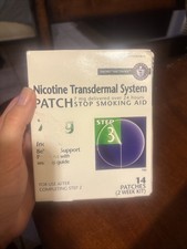 Rugby Clear Nicotine Transdermal System Patch Step 3 7mg NDC0536589488