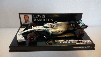 1:43 Minichamps Mercedes W10 German GP 2019, Hamilton  limited 1287 pcs