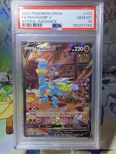 Machamp V (Alternate Full Art) 172/189 Swsh10: Astral Radiance Holo PSA 10 Slab on eBay