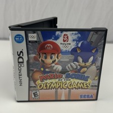 Mario Sonic at the Olympic Games Nintendo DS Case and Manual Only No Game