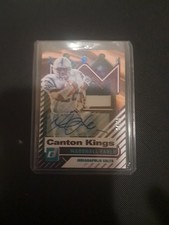 Marshall Faulk 2025 Donruss Canton Kings Patch Auto To 10