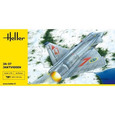 HELLER 80309 MAQUETTE AVION JA 37 JAKTVIGGEN 1/72