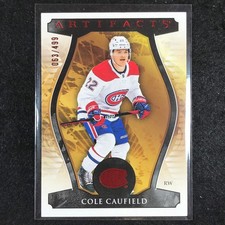 2023-24 Artifacts Hockey COLE CAUFIELD Stars Base Ruby 63/499 #133