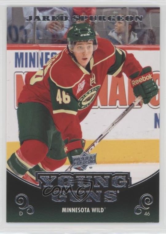 2010-11 Upper Deck Young Guns Jared Spurgeon #472 Rookie RC