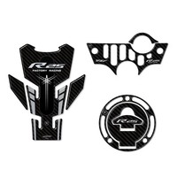 Kit 3 3D Gelaufkleber Schutz FüR Motorrad Kompatibel Mit Yamaha YZF R25 2019-25
