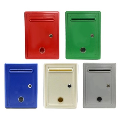 Vorschlagsbriefkasten, Kommentarbox, Beschwerdebox mit Schlüsselschloss,