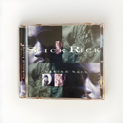 Slick Rick Behind Bars CD 1994 Def Jam Hip Hop Rap Explicit OG Album Case VG+++