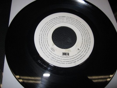 Michael Jackson '' Cry / Cry '' (Album Version) 45 vinyl record - Epic