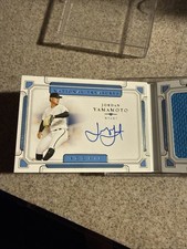 2020 Panini National Treasures 86/99 Jordan Yamamoto #RJB-JY Auto