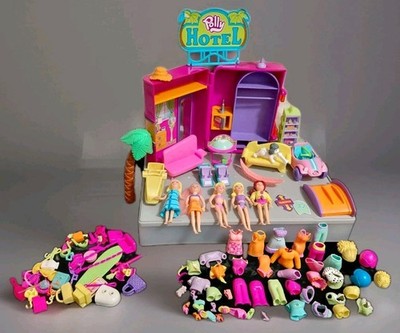 Polly Pocket  Accessories, Furniture, Clothing Lot