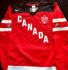 Vintage Canada Womens Hockey Jersey signed by multiple players