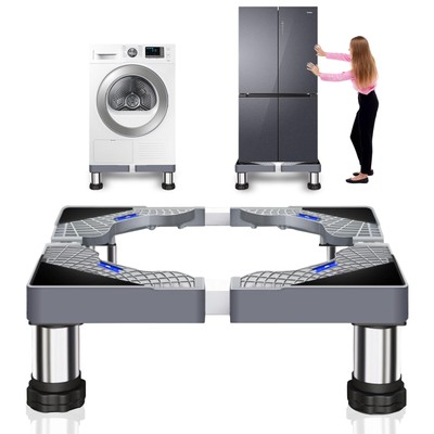 Waschmaschinenuntergestell, Standfuß für Waschmaschine und Trockner, verstellbare Waschmaschine