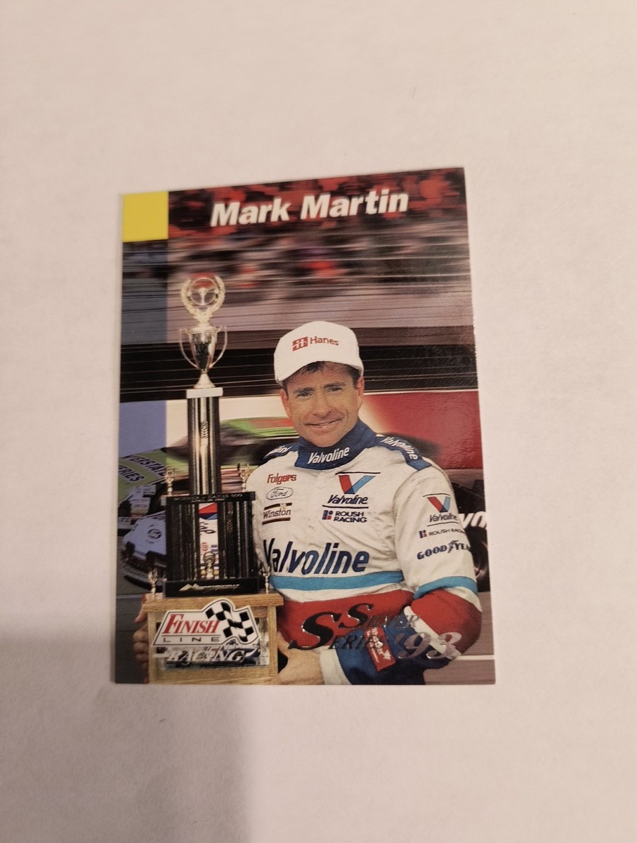 MARK MARTIN 1993 PRO SET FINISH LINE #133 FREE SHIPPING | eBay