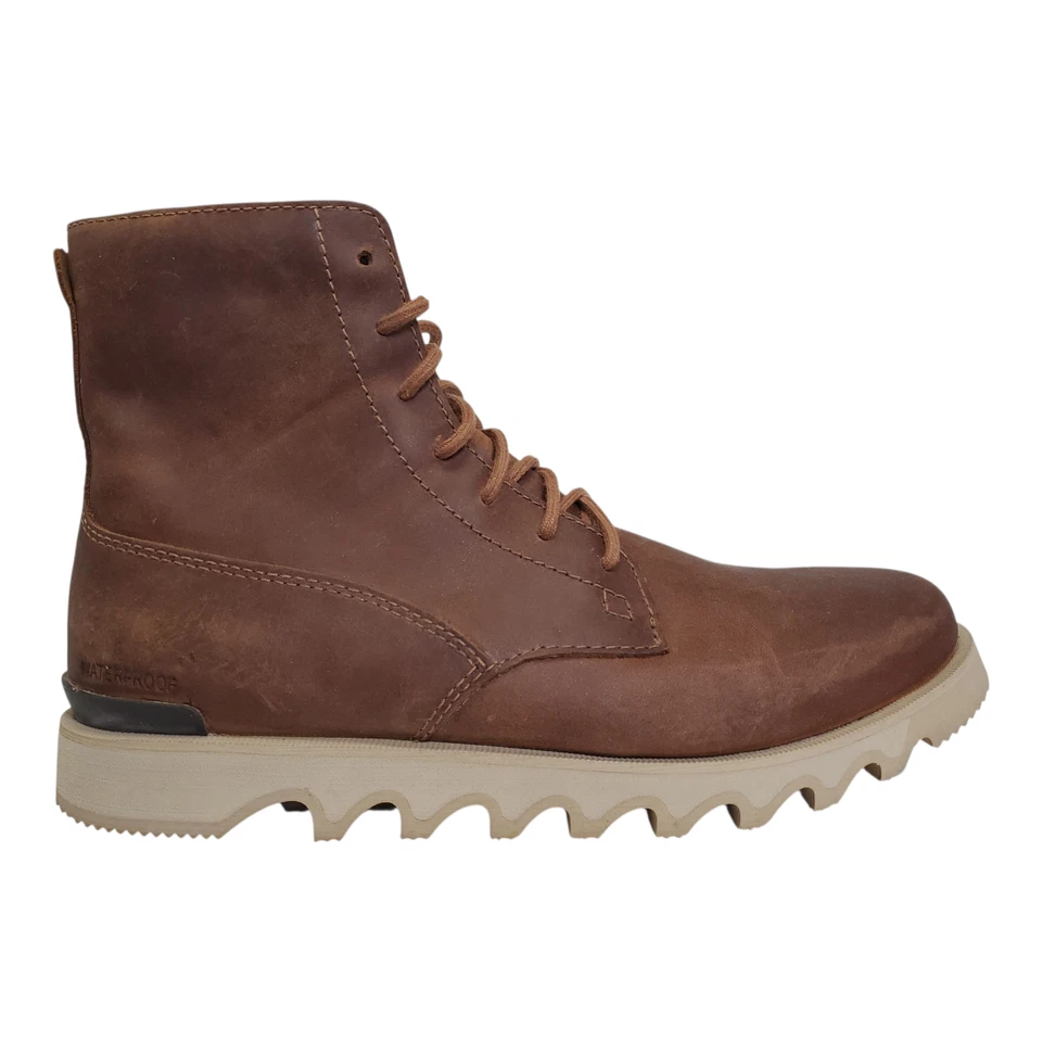 Botas impermeables altas Sorel Kezar para hombre, terciopelo tostado/búfalo, 9 medianas EE. UU. Foto 3 de 4