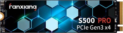 fanxiang Festplatte M.2 SSD 1TB NVMe PCIe 3.0 2280 SLC Cache S500Pro Technik