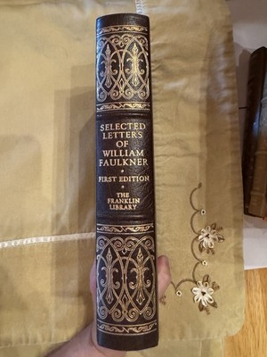 Franklin Library Selected Letters of William Faulkner 1st Ed Signed HC Illus
