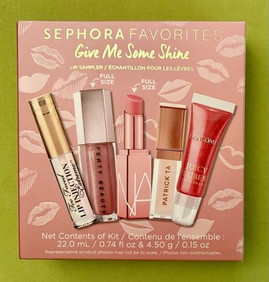 Sephora Favorites Give Me Some Shine Lip Set Too Faced Fenty NARS Sealed NIB