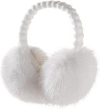 Muffs for Winter Women - Faux Fur Earmuffs, Soft Warm Stylish Ear Muffs for Wome