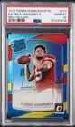 2017 PANINI DONRUSS OPTIC RED/YELLOW #177 PATRICK MAHOMES II ROOKIE RC PSA 10