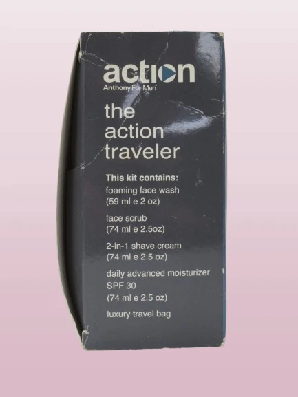 ACTION ANTHONY ДЛЯ МУЖЧИН - ДЕЙСТВИЕ ПУТЕШЕСТВЕННИК 4 ПК НАБОР В КОРОБКЕ - Изображение 2 из 4