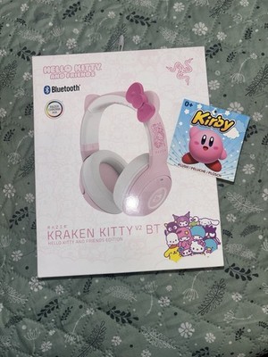 Razer Kraken Kitty V2 BT Hello Kitty Edition Bluetooth Headset Pink White RGB