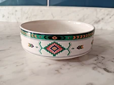 STUDIO NOVA Adirondack Fruit Dessert Bowl  Y2201 Southwestern Aztec 5"