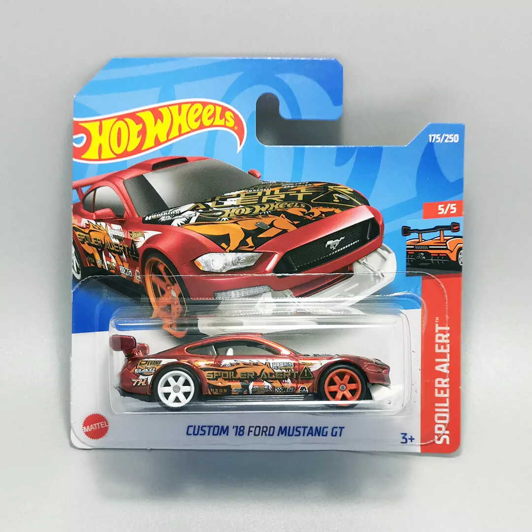 Hot wheels custom cheap 18 ford mustang gt