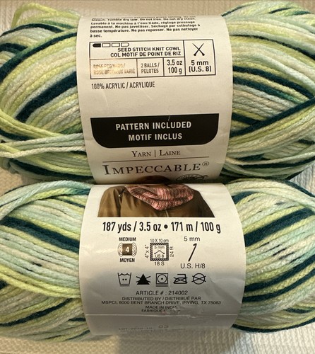 2 IMPECABLES en FRUTA TROPICAL VARG por LOOPS & HILOS 187 yardas/171m 3.5oz/100g - Imagen 2 de 4