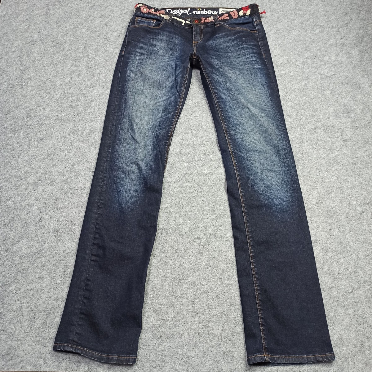 Women's Denim Desigual Rainbow Jeans DESIGUAL Denim Jeans