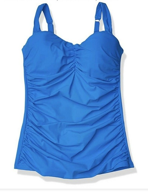Profile by Gottex Womens Sweetheart Cup Sized Tankini Top Swimsuit