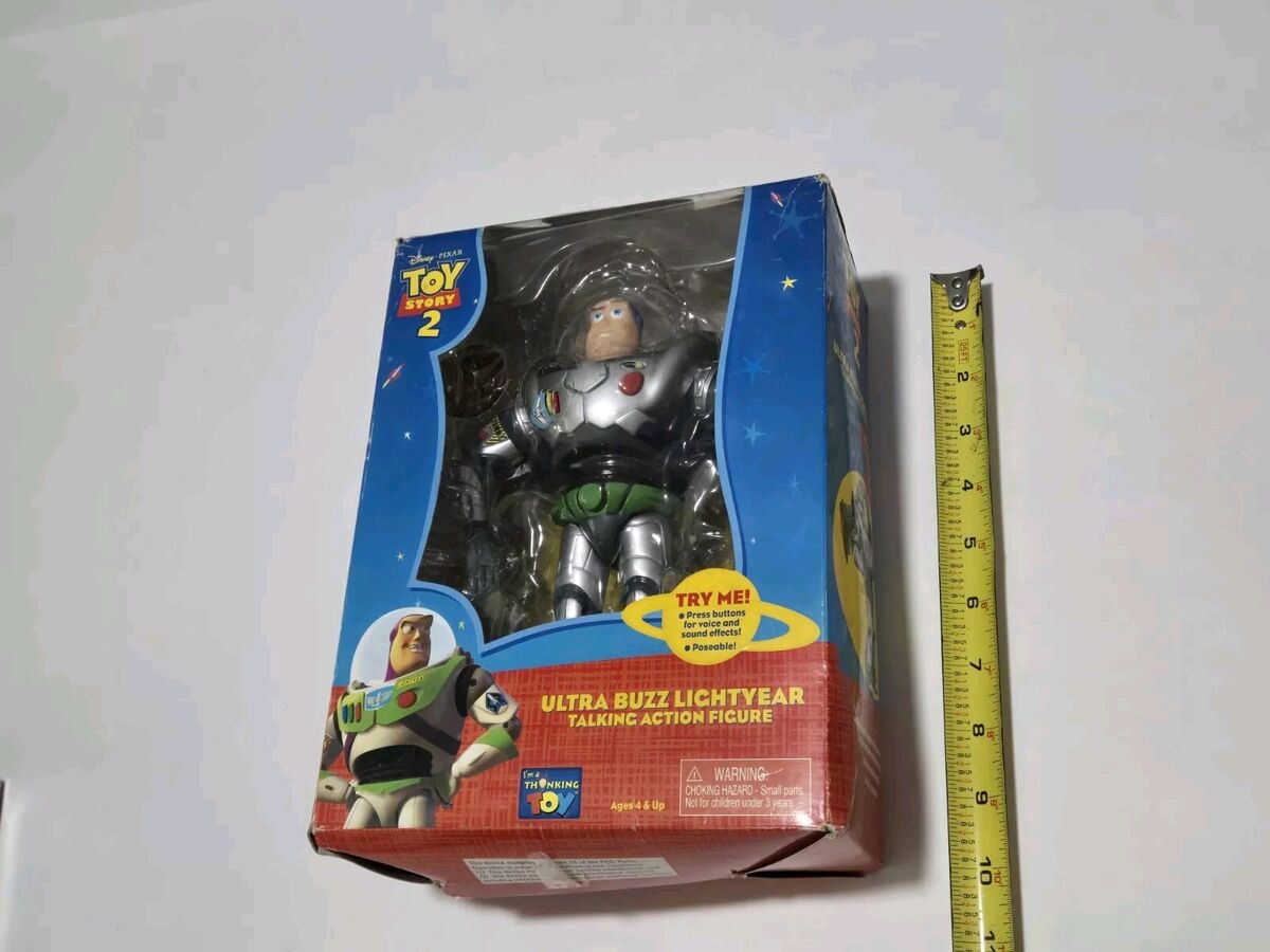 Vtg Toy Story 2 Ultra Buzz Lightyear Talking Action Figure Vtg Toy Story 2 Ultra Buzz Lightyear Talking Action Figure
