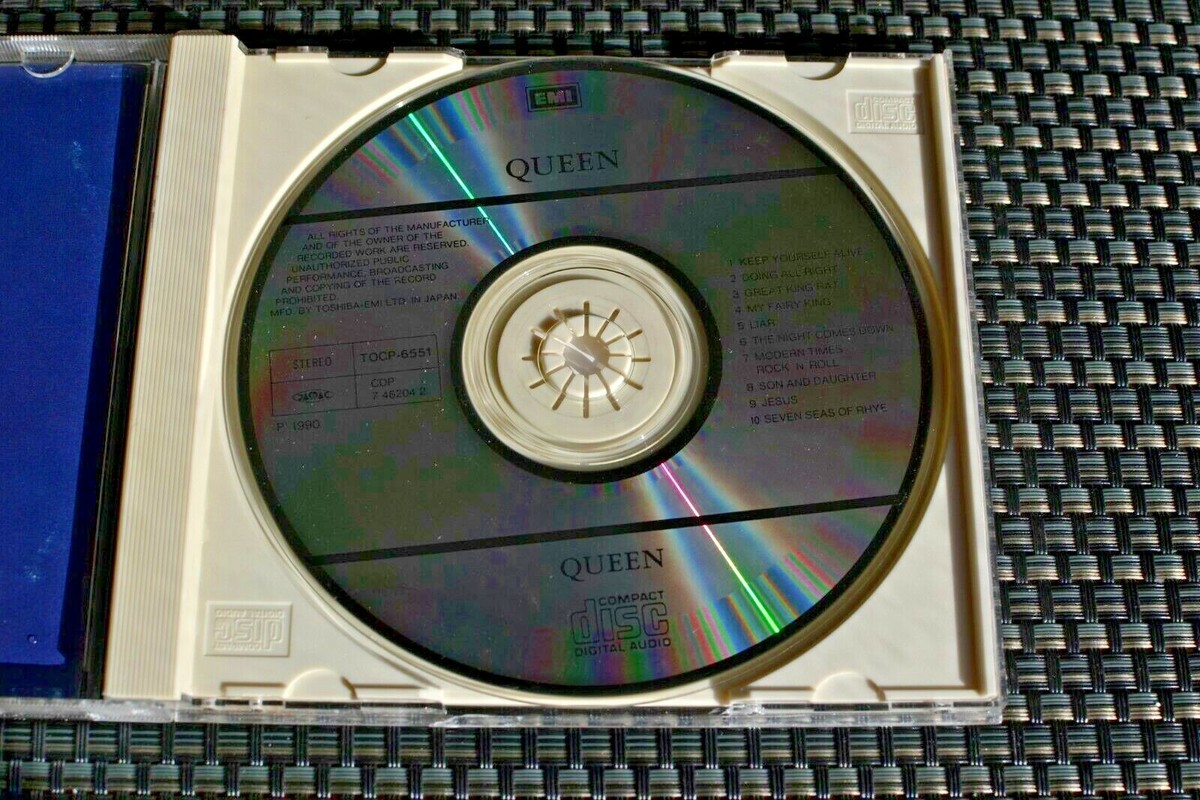 Queen / Queen (CD, 1990 Toshiba-EMI Limited, Japan 戦慄の